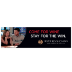 River Rock Casino "Stay for the Win".